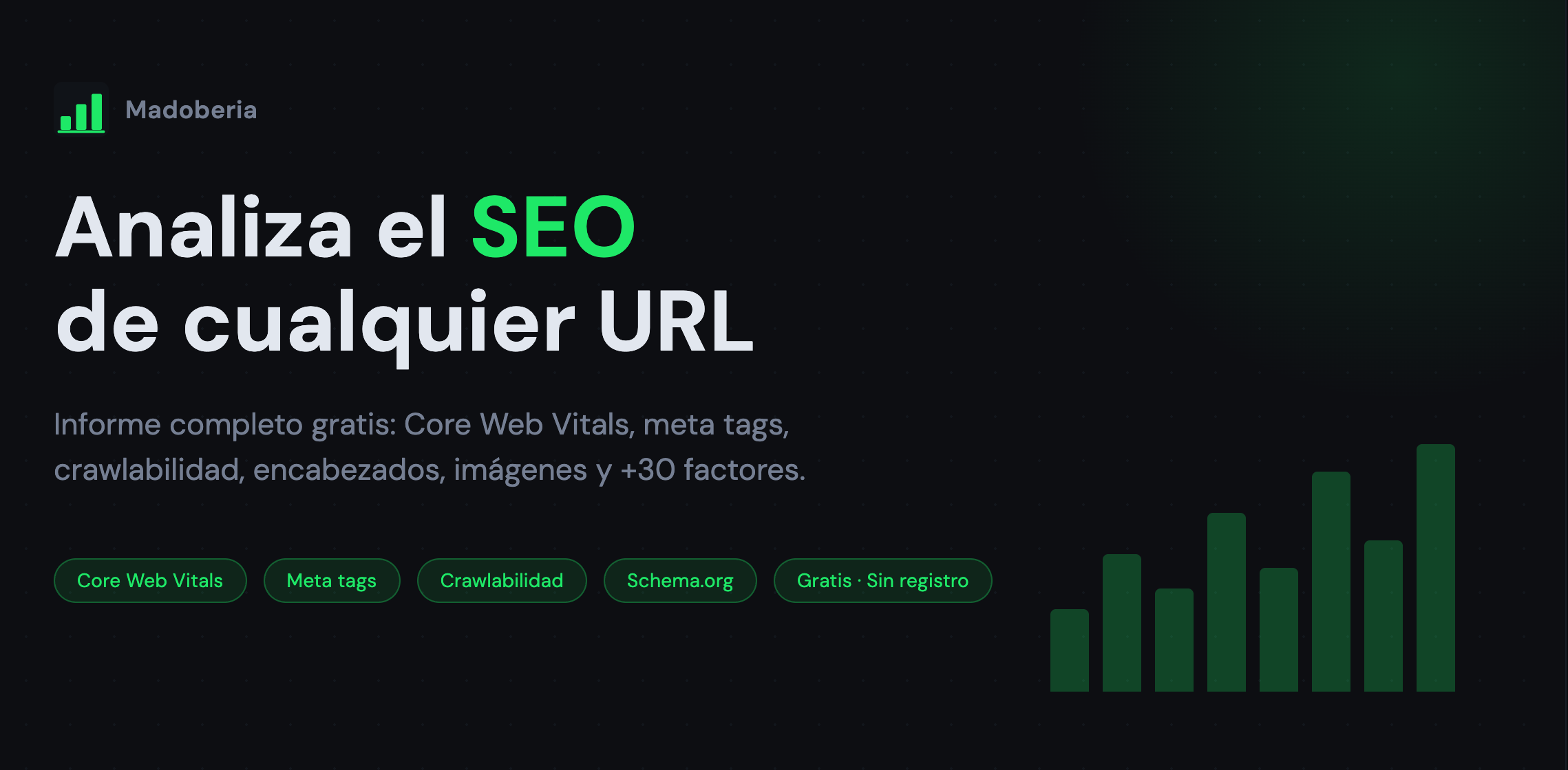 Analizador SEO Online — audita cualquier URL