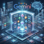 La imagen presenta un "Gem Maestro" central, diseñado como un manual interactivo y una estación de creación avanzada. Este Gem principal es la "fábrica" que el usuario aprenderá a construir.