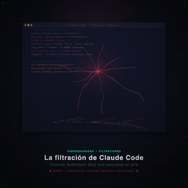 Imagen que parodia filtración código de Claude Code