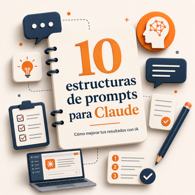 10 estructuras prompt para Claude