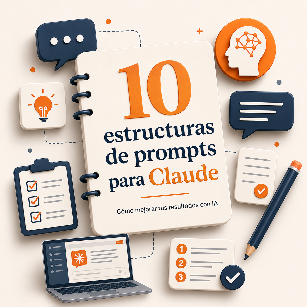 10 estructuras prompt para Claude